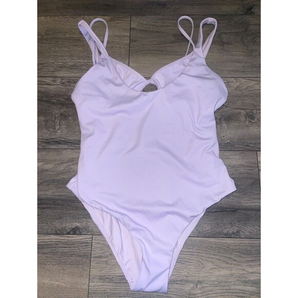 Jonathan Simkhai Holly Layered Swimsuit size M NWT Detachable Top - Picture 3 of 8